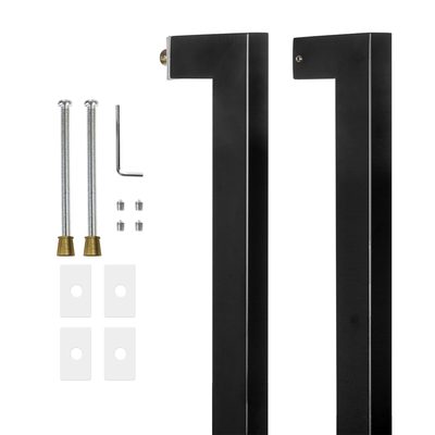 Ручка-скоба PULL.PH38/600.26 INOX 304 (PH-26-38/600-INOX) BLACK, фото 2