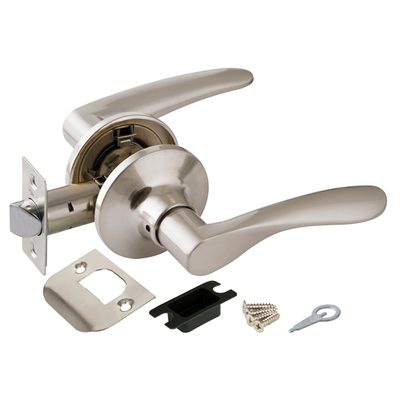 Ручка защелка DK620 SN-PS (6020 SN-P) (без фик.) мат. никель, фото 1