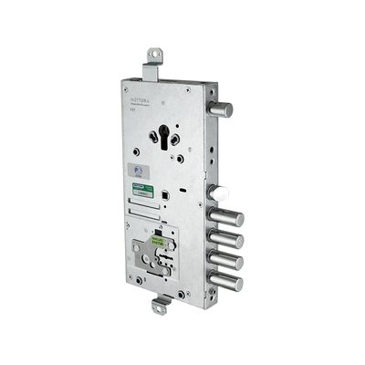 Замок врезной двухсистемный 54.J919M-S MyKey, перекод. с торца, кл. 60 мм, без накл., фото 1