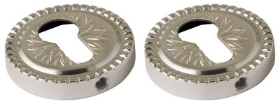 Накладка под цилиндр ET.R.CL55 (ET/CL) SILVER-925 серебро 925, фото 1