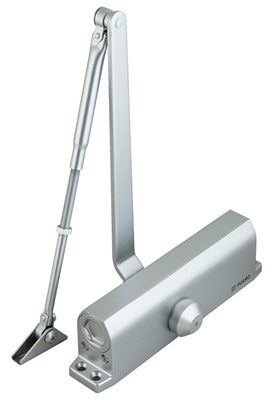 Доводчик дверной DC20-6W (DC-206W) AL до 160 кг (алюминий), фото 1