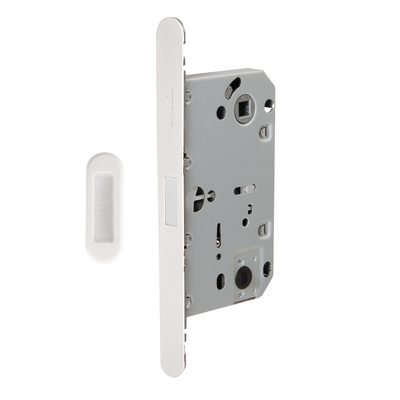 Магнитная защелка WC с ответной планкой GRAVITY.PRO G01.196.50.96 WH Белый, фото 1