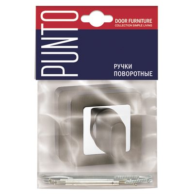 Ручка поворотная BK6.K.QR52 (BK6 QR) SN/CP-3 матовый никель/хром, фото 2