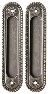 Ручка для раздвижных дверей SH.CL152.010 (SH010/CL) AS-9 античное серебро, фото 1