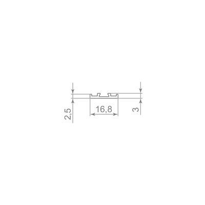 Декоративная крышка SLD.Scope 17/3/3200 cover BL (3,2 м), фото 2