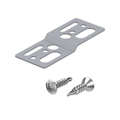Комплект пластина крепежная с винтами SWD.Scope 75/30/5 plate with screws, фото 1