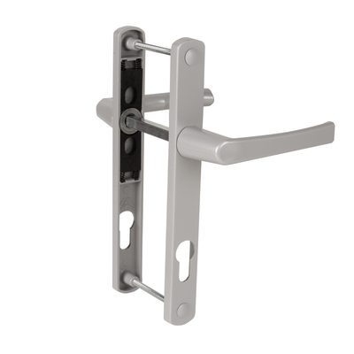 Ручка на планке HANDLE.85.25.67-75 RAL 9006 серый, фото 1