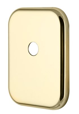 Декоративная Armadillo Квадратная накладка на цилиндр со штоком BK-DEC SQ (ATC Protector 1) GP-2 Золото, фото 1