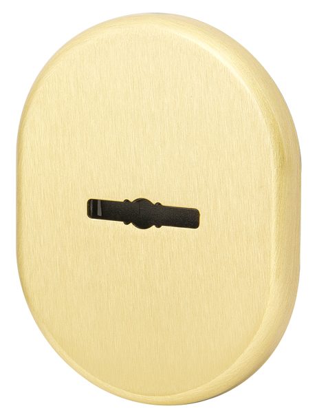 Декоративная накладка Armadillo на сувальдный замок со шторкой PS-DEC CT (ATC Protector 1) SG-1 Матовое золото