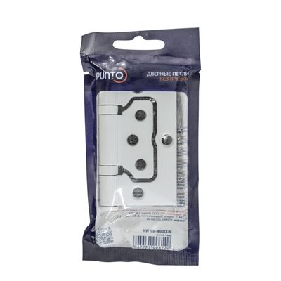 Петля универсальная без врезки IN3200W-HD WH (200-2B/HD 75x2,5) белый, фото 1