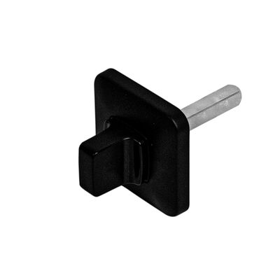 Ручка поворотная BKW8x75.K.MD50 BL-24 черный, фото 1