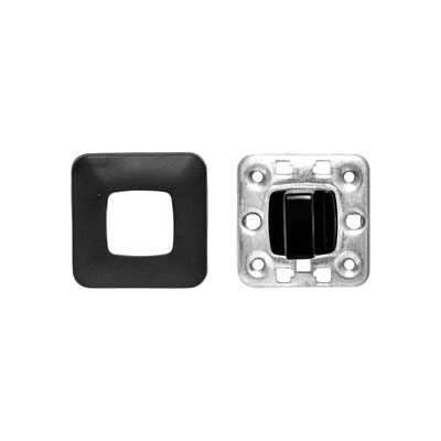 Ручка поворотная BKW8x75.K.MD50 BL-24 черный, фото 2