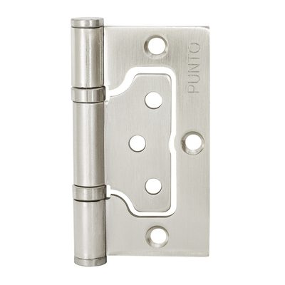 Петля универсальная без врезки IN3200W PN (200-2B 75x2,5) мат. никель, фото 1