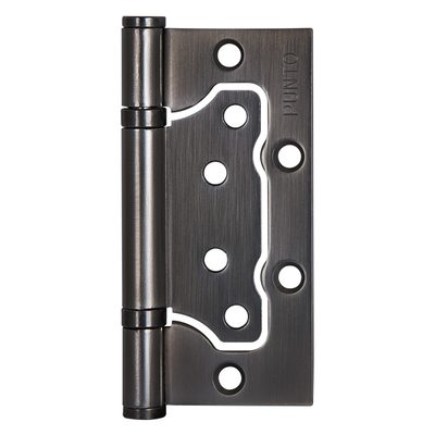 Петля универсальная без врезки IN4200W-HD GR (200-2B/HD 100x2,5) графит, фото 1