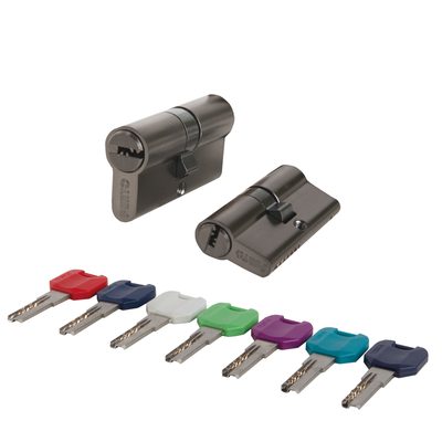 Цилиндровый механизм MaxPro7000Key 52mm (21+10+21) GR графит 7key, фото 1