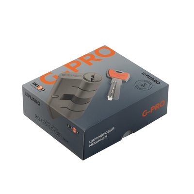 Цилиндровый механизм 3 класса безопасности G-PRO5000 Key 80 (30+10+40) SSC 5Key, фото 2