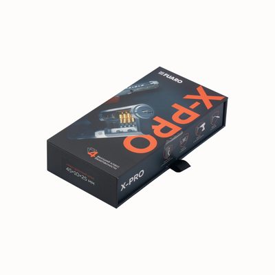 Цилиндровый механизм 4 класса безопасности X-PRO5002 Knob 70 (30+10+30) SN-3 короткий шток с верт., фото 2