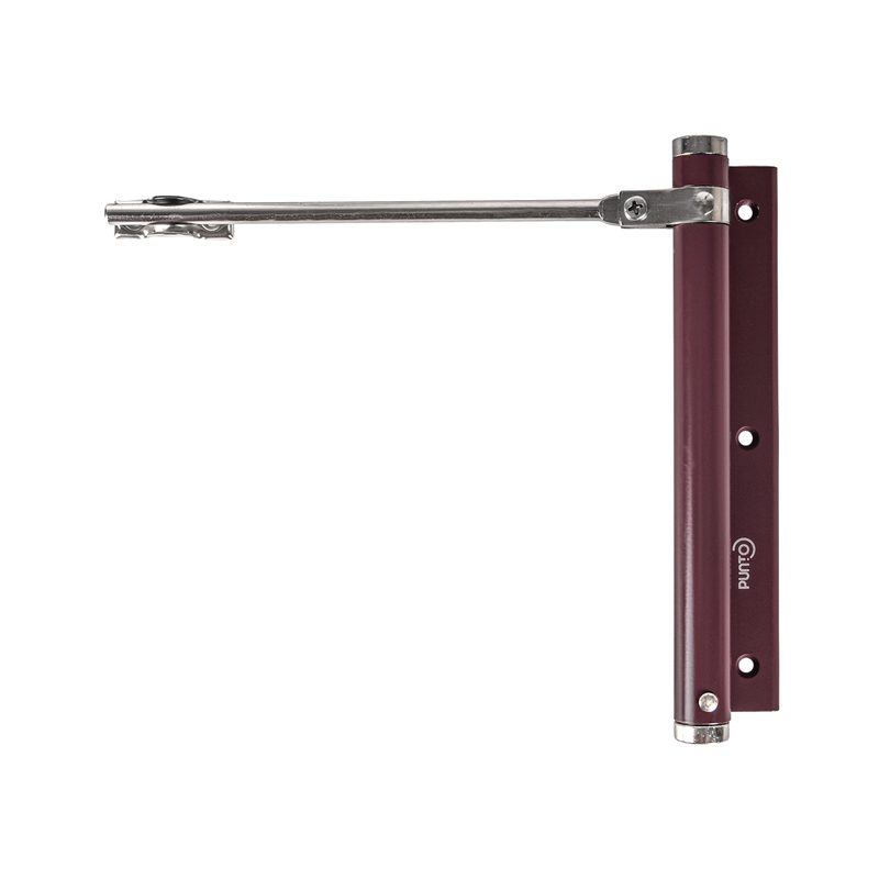 Доводчик дверной пружинный SDC1040 BRD 40 кг (бордовый)