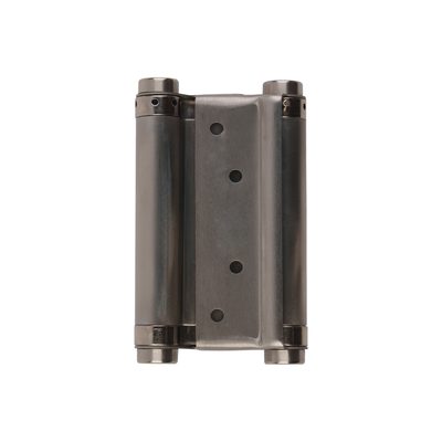 Пружинная двусторонняя (барная) петля DSH5 (125х86х1,5) INOX 201 SN мат. никель (блистер), фото 1
