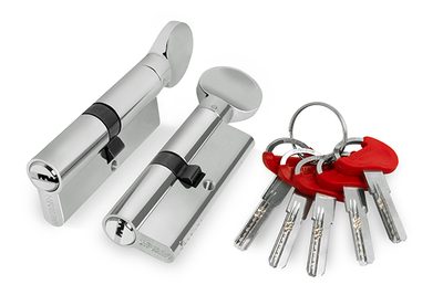 Цилиндровый механизм (D-PRO502/120) D-PRO5002Knob120(55+10+55) CP хром 5Key, фото 1