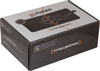 Ручка Fuaro раздельная R.AR54.ALFA160mm (ALFA AR) CP-8 хром, фото 2