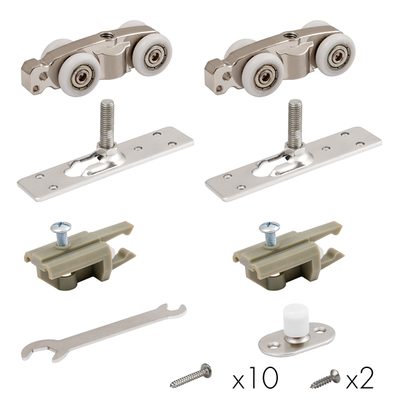 Комплект для раздвижных дверей SLD.Comfort-PRO.SET1.rollers/80, фото 1