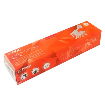 Цилиндровый механизм (D-PRO507/100) D-PRO5007Tang100(65+10+25) CP хром 5Key со штоком, фото 2