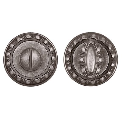 Ручка поворотная BK6.R.MT53 (BK6 MT) OS-9 античное серебро, фото 1