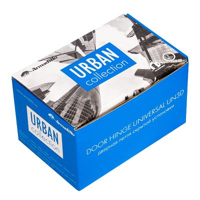 Петля скрытой установки U3D4000 BL (9540UN3D) черный, фото 2