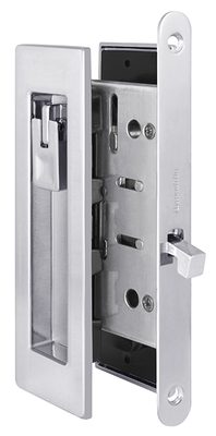 Защелка с ручками для раздвижных дверей SH.URB153.KIT011-BK (SH011 URB) СP-8 хром, фото 1