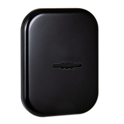 Накладка на сувальдный замок ESC.S.XL/K.486 BL (SC 486-S SQ XL) со шторкой черный (1шт.), фото 1