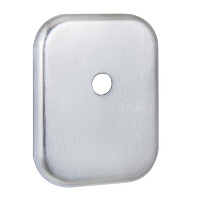 Накладка на шток цилиндра ESC.O.XL/K.486 (ESC 486-O SQ XL) SSC сатинированный хром (1шт.), фото 1