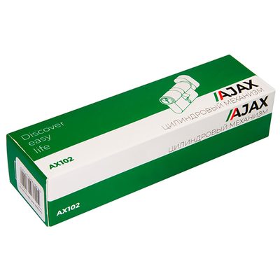 Цилиндровый механизм (AX100/70) AX1000Key70 (30+10+30) PB латунь, фото 2