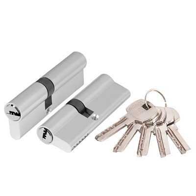 Цилиндровый механизм (AX200/80) AX2000Key80 (30+10+40) CP хром, фото 1