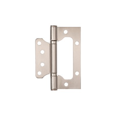 Петля универсальная без врезки IN4000W SN (100/P-2B 100x2,3) мат.никель, фото 1