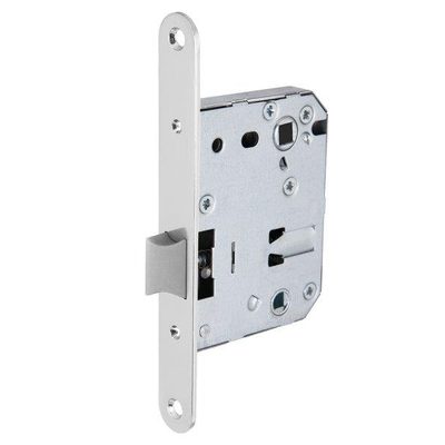 Защелка PLASTPL72-R20 (PL72-R20) (врезная) SN мат. никель тех.упаковка без ответной планки, фото 1