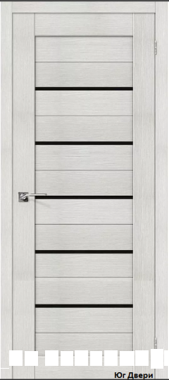 Порта-22 Bianco Черное стекло